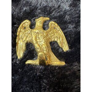 Vintage Brass Eagle Wall Hook Decor